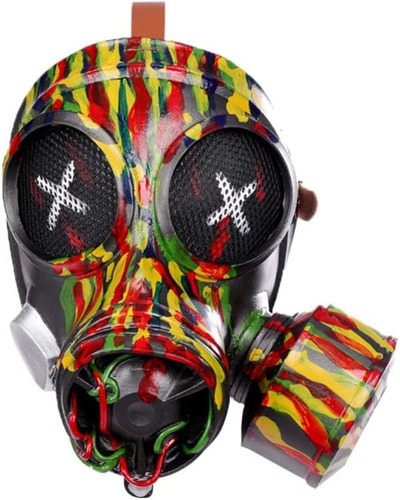 Halloween Punk Gas Mask Disfraz De Halloween Cosplay Pr...