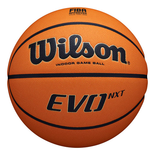 Wilson Baloncesto Evo Nxt Fiba, Mezcla De Cuero, Ideal Para.