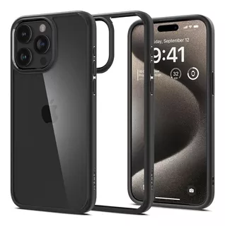 Funda Spigen Ultra Hybrid Para iPhone 15 Pro Matte Black