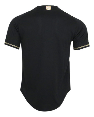 Jersey Newera Charros Jalisco Beisbol Lmb25 Negro Oro Hombre