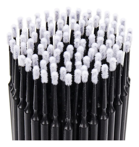 400 Cepillos Micro Aplicadores Desechables Para Extensión De