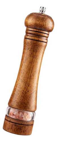 Y Pimienta Que Molía De Especias En Casa, Madera De Café