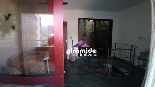 Imagem 11 de 30 de Cobertura Com 144 M², 3 Dormitórios/2 Suítes E Terraço Com Área Gourmet À Venda, Por R$ 560.000, Praia Martim De Sá, Caraguatatuba/sp - Co0159