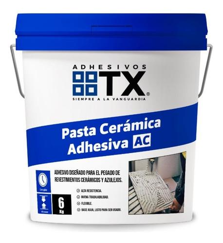 Adhesivo Cerámico En Pasta Ac 6 Kg Galón Tx          