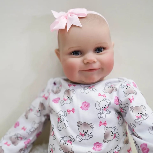 Muñeca Bebe Reborn Realista Realista Maddie Piel 3d Terminad