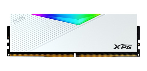 Memoria RAM Lancer RGB gamer color blanco 16GB 1 XPG AX5U5200C3816G-CLAR