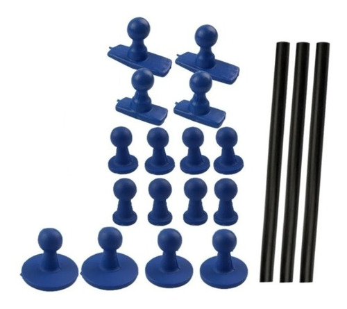 Ventosas De Cola P/ Desamassar Nylon Tecnil -martelinho Ouro