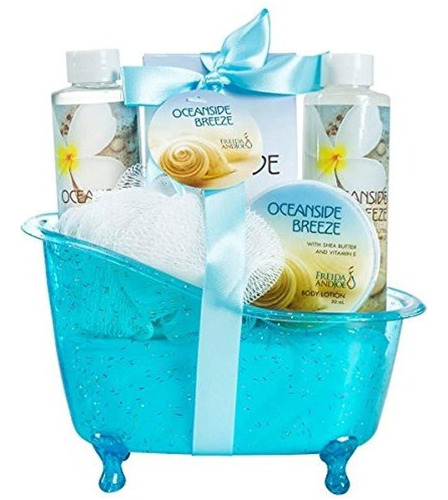 Juego De Regalo Para Bano De Spa Oceanside Breeze Tub