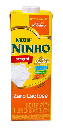 Leite Integral Ninho Zero Lactose 1 Litro