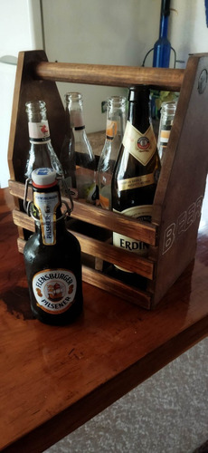 Caja Para Cervezas De Madera