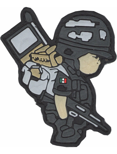 Parche Militar Tactico Militar Mexicano Airsoft