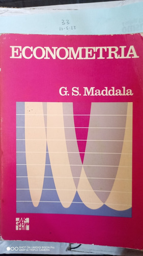 Libro Econometria. Maddala (Usado)