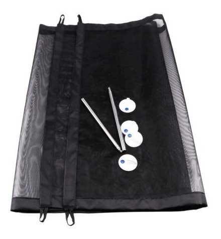 Imagen 4 de 5 de Portátil Plegable Puerta Mágica Protector Puerta Valla Tela