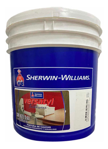 Pintura Sherwin Willians Interior Blanco Cuñete 4gal A