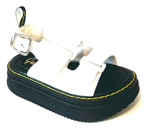 Sandalia De Nena Plataforma Con Velcro (guapitas Roxy)