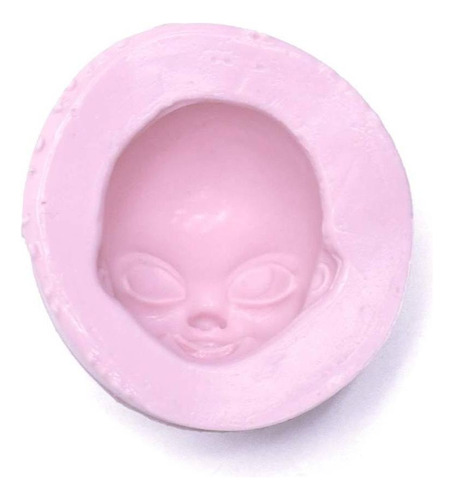 Molde De Silicone Para Biscuit - Cabeça De Princesa 1083