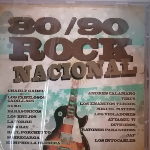 Various  80 / 90 Rock Nacional Cd Arg Nuevo Musicovinyl