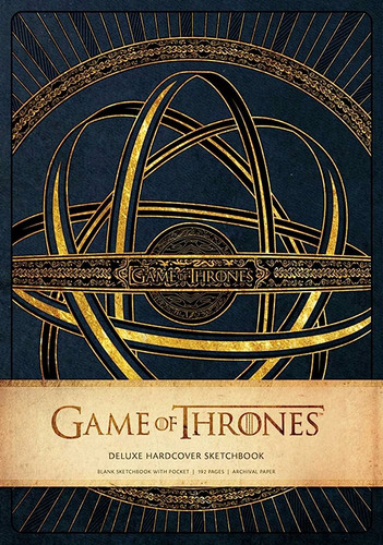 Game Of Thrones   Delux Hardcover Sketchbook  Libreta