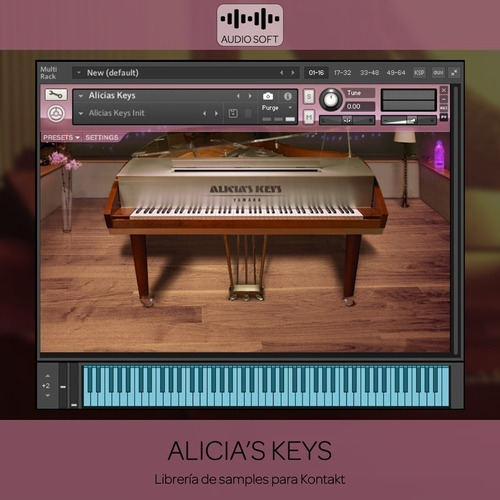 Librerias Kontakt - Alicias Keys Piano