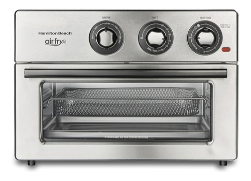 Horno Tostador Y Freidora De Aire Hamilton Beach 31225 Acero