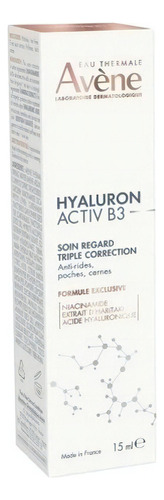 Crema De Ojos Antienvejecimiento Hyaluron Activ B3, Avène