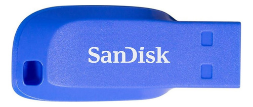 Memoria USB SanDisk Cruzer Blade 16GB 2.0 azul eléctrico