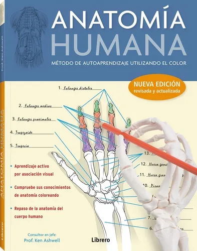 comprar Anatomía Humana - Método De Autoaprendizaje Utilizando Color