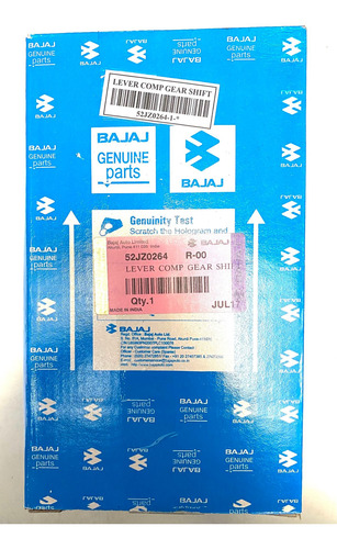 Imagen 3 de 6 de Eje De Pedal De Cambios Bajaj Rouser 135