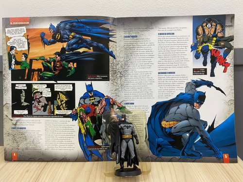 Miniaturas Dc Comics Eaglemoss - Batman ( Edição: 01 ) Rara (Usado)