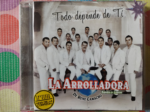 La Arrolladora Cd Todo Depende De Ti V (Usado)