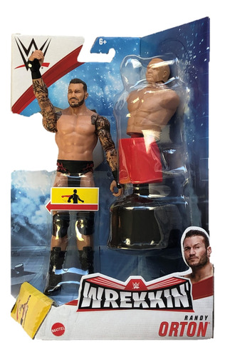 Wwe Wrekkin Randy Orton - Figura De Acción De 6 Pulgadas C.