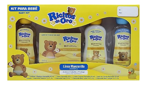 Ricitos De Oro Kit Para Bebés, Manzani - L a $61908