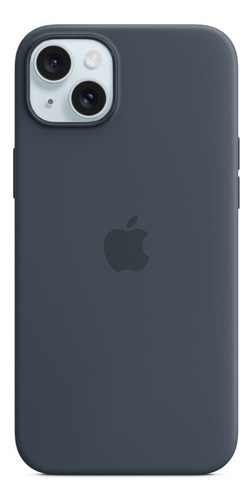 Silicone Case Iphone 14 Funda Silicona Gris Oscuro Lisa