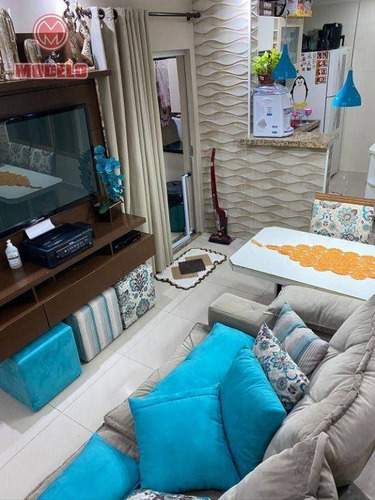 Imagem 1 de 12 de Apartamento Com 2 Dormitórios À Venda, 48 M² Por R$ 250.000 - Piracicamirim - Piracicaba/sp - Ap3391