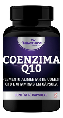 Coenzima Q10 + Vitamina E + Vitamina C 60 Cápsulas Take Care
