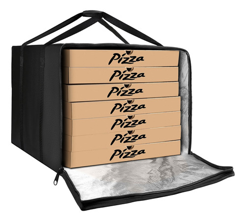 Gyykzz Bolsa De Entrega De Pizza Aislada De 24 X 24 X 14 Pul