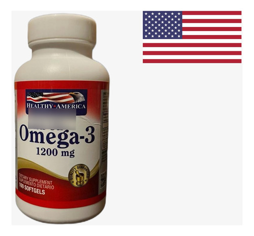 Omega 3 Fish Oil Americano X 1200 Mg Epa 648 Mg Dha 432 Mg