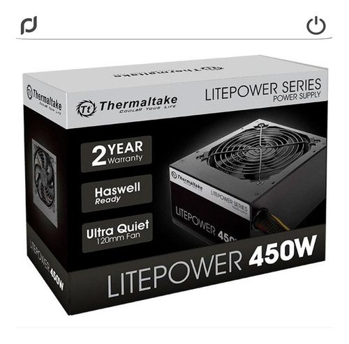 Fuente De Poder Thermaltake Litepower 450w Nueva @pd