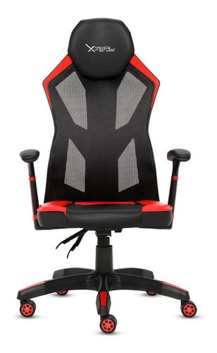 Silla Gamer Ergonomica Reclinable Malla Foam Rojo Xzeal