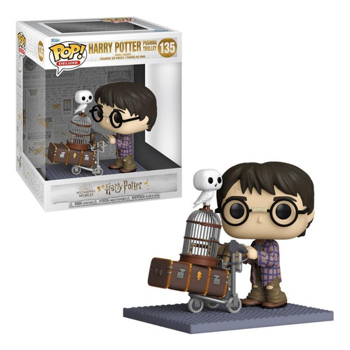 Funko Pop Deluxe Harry Potter Carrinho 10cm