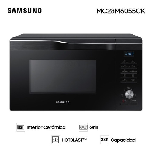 Microondas Samsung Capacidad 28 L Garantía Oficial Samsung