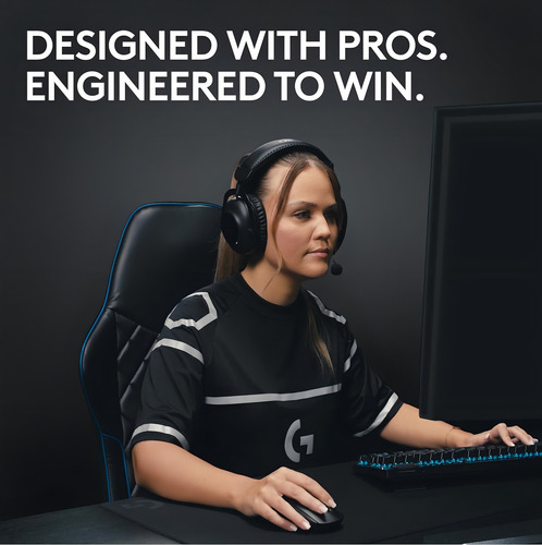 Mouse gamer gamer inalámbrico recargable Logitech PRO X SUPERLIGHT 2 blanco