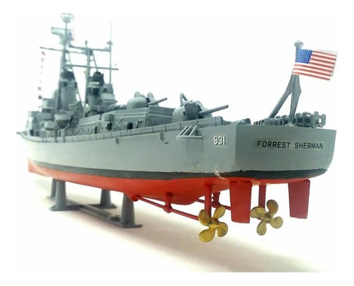 Uss Forrest Sherman Destroyer 1:320 Model Kit