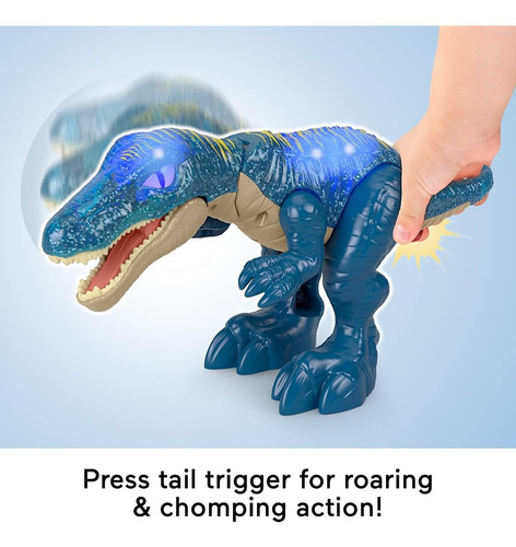 Dinosaurio Baryonyx Imaginext Con Luces Y Sonidos Fisher-pri