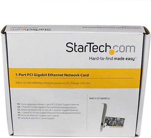 Startech.com Tarjeta Adaptadora De Red Pci Gigabit Ethernet
