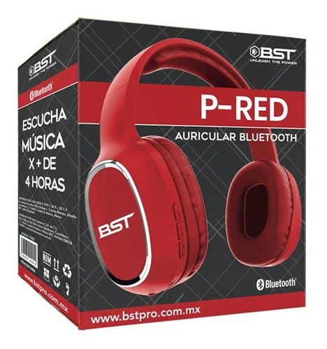 Diadema Bluetooth Inalámbrica Bst Serie P Soporta Aux 3.5mm