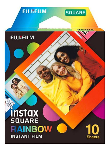 Cartucho Fujifilm Instax Square Rainbow