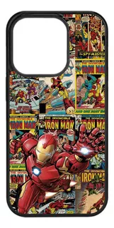 Funda Protector Case Para iPhone 14 Pro Iron Man