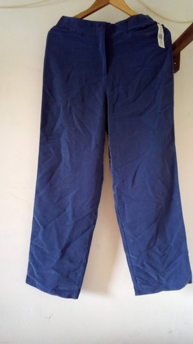 Pantalón De Vestir Azul Talla M A S/.49