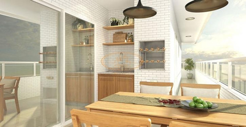 Apartamento Com 3 Dormitório(s) Localizado(a) No Bairro Boqueirão Em Praia Grande / Praia Grande - 6174